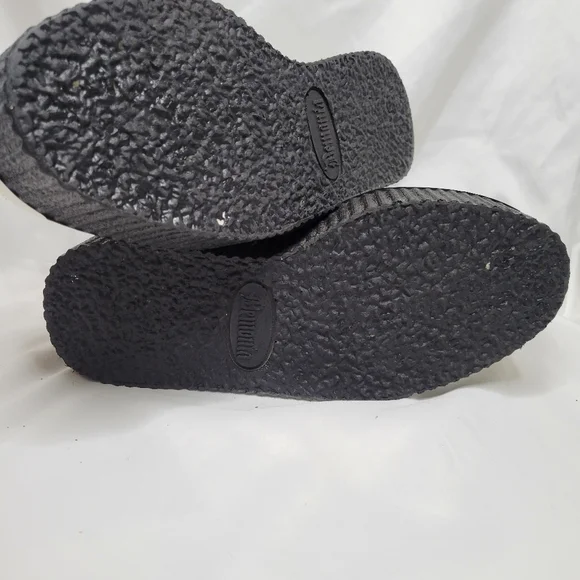 Demonia black & white contrast platform oxfords - Picture 4 of 16